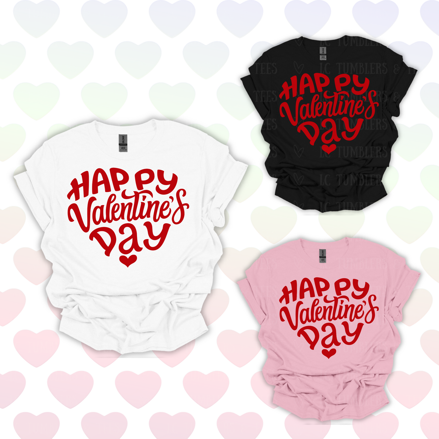 Happy Valentines Day Heart | Valentines Day Shirt | Funny Valentines Day Shirt | Gift For Her | Gift For Him