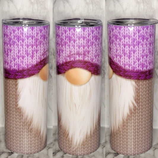 Purple Gnome - 20oz Skinny Stainless Steel Insulated Tumbler