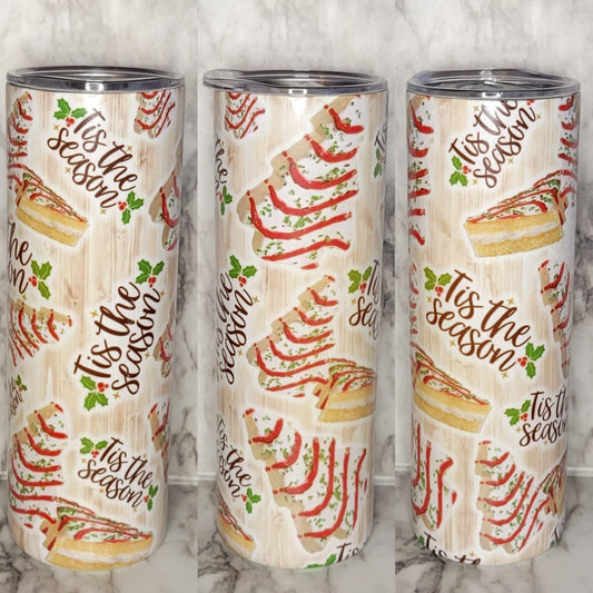 Tis The Season - 20oz Skinny Stainless Insulated Tumbler